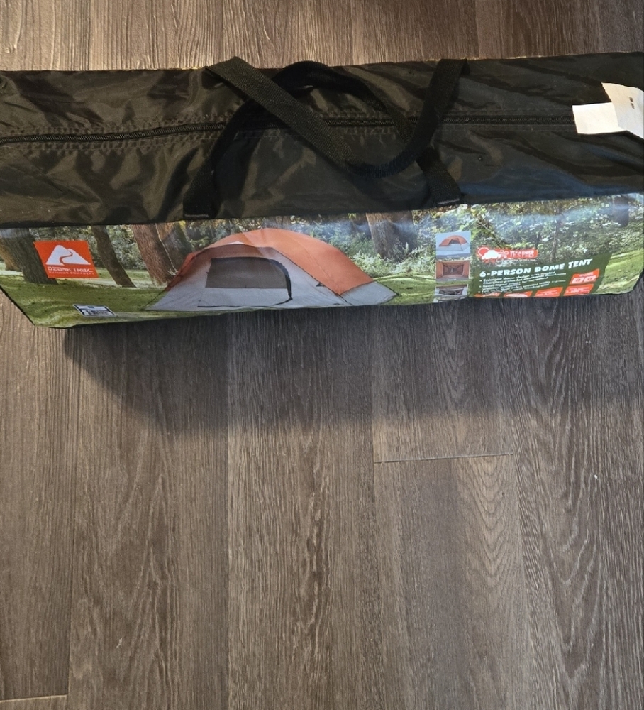 Ozark Trail 6 person dome tent.